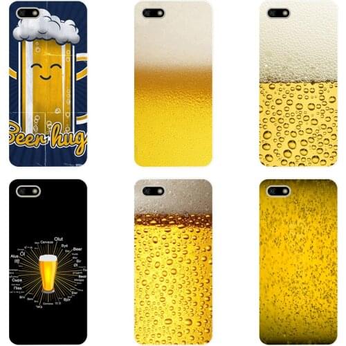 84H Beer Cool Soft Silicone Tpu Cover Case for huawei Honor 7a pro 7x play case