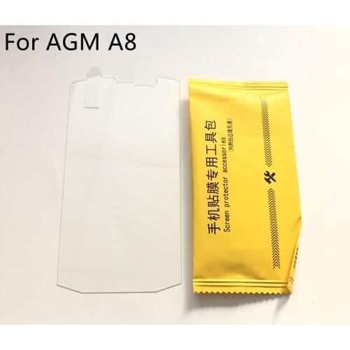 AGM A8 New Tempered Glass For AGM A8 MSM8916 Quad Core 5.0"HD 1280x720 Smartphone