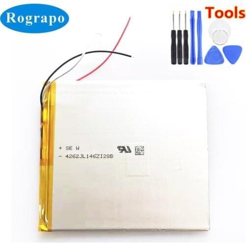 New Battery For Onyx Boox Nova Pro Accumulator 3.7V 3000mAh Replacement Batterie 3-wire Plug+tools