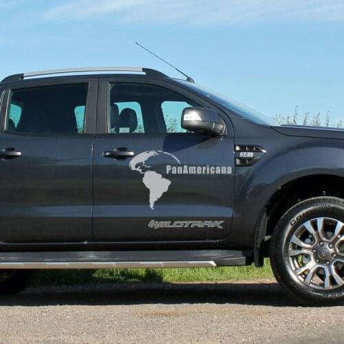 Car decals 1 Piece Front door car sticker panamericana graphic vinyl car decoration sticker accessiores customized