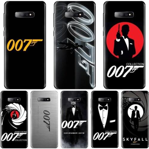 Free shipping James bond 007 Phone Case For Samsung Galaxy S5 S6 S7 S8 S9 S10 S10e S20 edge plus lite