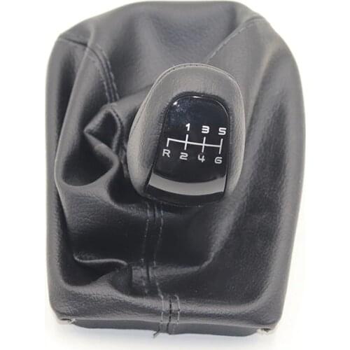 For Mercedes Benz E Class W211 S211 2002 2003 2004 2005 2006 2007 2008 2009 Car 6 Speed Gear Shift Level Knob With Leather Boot