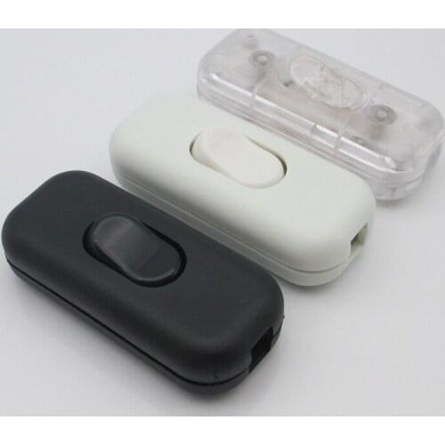 Button Switch, Desk Lamp, Floor Lamp, LED Lamp on-line Switch, Dual-cut Dual-control Switch, 6A 250V