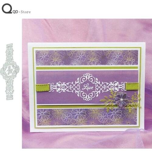 Lace Metal Cutting Dies Scrapbook Mold New Die Cut Stencil Handmade Tools DIY Card Make Mould Model Craft Decoration Wholesale