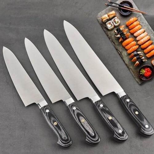 Kitchen Knife 9" 10" 11" 12"Chef Knives Stainless Steel German 1.4116 Kitchen Accessories Cleaver Cutter Cooking Knives Tool New