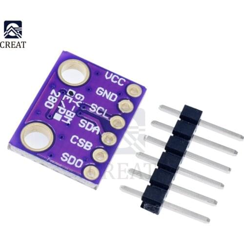 WS16 BME280 I2C/SPI High Precision Atmospheric 3.3V Digital Temperature Humidity Barometric Pressure Altitude Sensor Module
