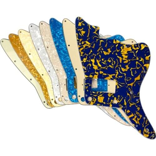 Guitar Parts - For US No Upper Controls Jazzmaster Style Guitar Pickguard With PAF Pickups Scratch Plate Replacement