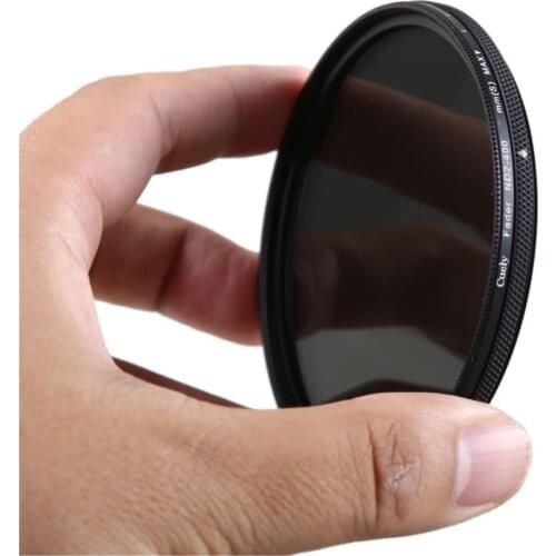 40.5-82mm ND2-400 ND2 to ND400 ND Filter Lens Neutral Density Adjustable Variable Filter