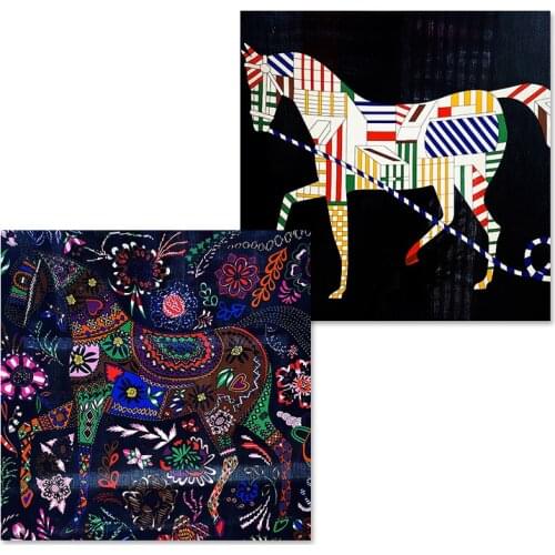 H letter print luxury Silk Cashmere Shawl Scarfs Designer Large Silk Scarf Hand Rolled Edges Scarf Stole Blanket 140 140cm