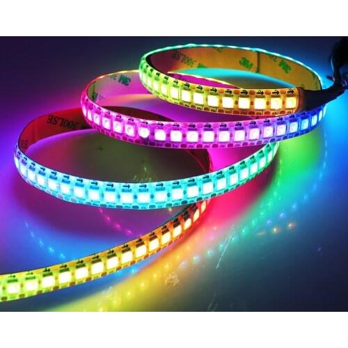 DC 5V WS2812B LED Strip Waterproof 30LEDs/m 60LEDs/m 144Leds/m 5050 Fullcolor Flexible LED Light Lamp 1m 2m 3m 4m 5m