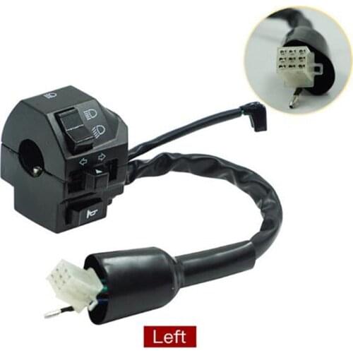 Universal Bike Motorcycle 22mm 7/8" Handle Bar Switch Gear Control Cafe Racer