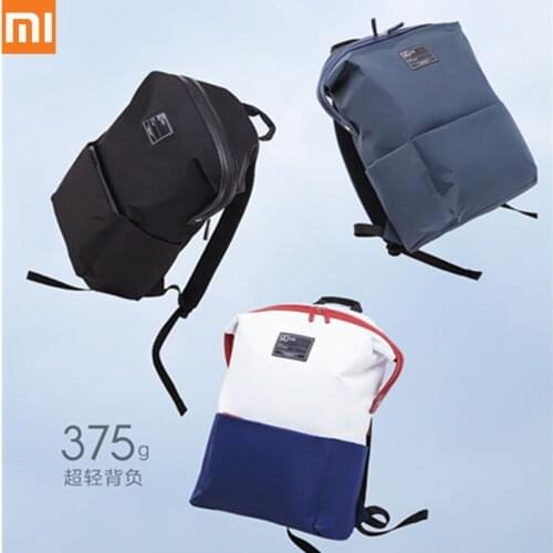 Xiaomi Mijia 90 Fun Lecturer Leisure Backpack Young Unsex Anti-Rain Waterproof Polyester Travel Bag Universal College Laptop Bag