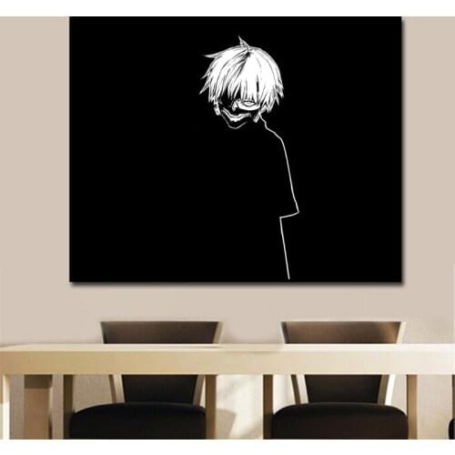 Colorful Japan Anime Tokyo Ghoul Poster Anime Wall Decoration Poster Art Prints 50 x 70 cm,No Frame