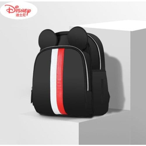 Disney Mickey Diaper Bag Backpack Practical Mummy Bag Multifunctional Large Capacity Handbag Baby Outing Practical Cute Backpack
