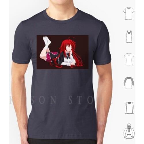 Rias Gregory Highschool Dxd T Shirt Print For Men Cotton New Cool Tee Rias Gregory Highschool Dxd Anime Cute Issei Akeno