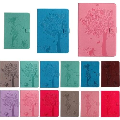 HD 10 2017 Embossed Case Capa Fundas Flip Leather Stand Cover For Amazon Kindle Fire HD 10 2017 Tablet Cases #S