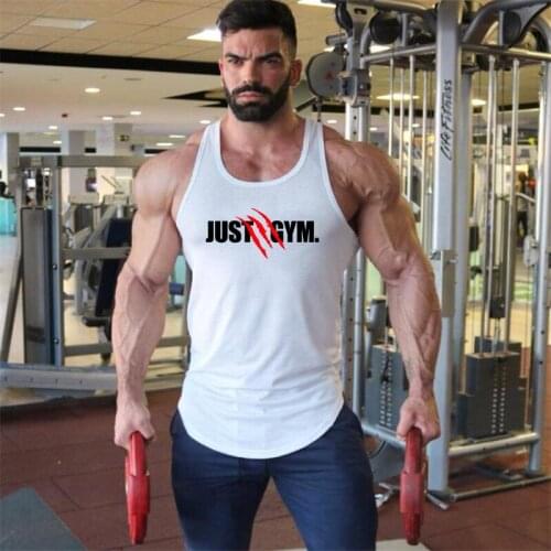 Brand Fitness Stringer Tank Tops Men Gyms Shirt Sportwear Singlet Men Canotta Bodybuilding Tanktop Debardeur Homme Musculation