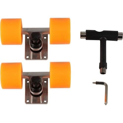 Mini Skateboard Truck 3.25inch Parts Skateboard 60X45mm ABEC 9 Bearing Kit Truck
