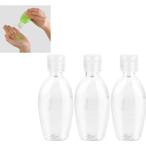 50ml Refillable Plastic Bottles Portable Makeup Face Cream Pot Empty Bottles Makeup Container Travel Bottle Accessories
