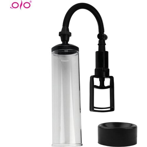 OLO Penis Extender Penis Pump Penis Enlargement Penis Trainer Male Masturbator Vacuum Pump Sex Toy For Men Adult Sexy Product