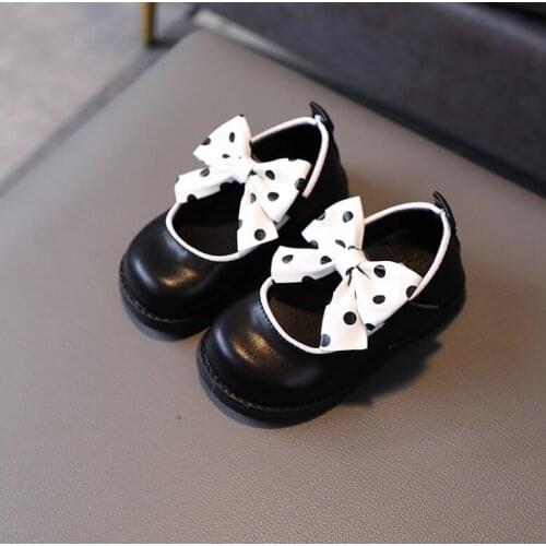 New Girls Black Dress Leather Shoes For Children Wedding Patent Leather Kids School Oxford Shoes Flat Fashion shoes