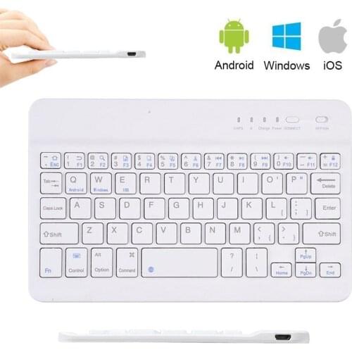 Portable Mini Keyboard Bluetooth 59 Key Tablet Computer Supplies HB028 Game Keyboard Universal for 7-8'' 9
