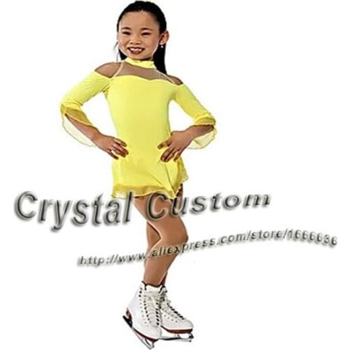 Professinal Custom Figure Skating Dresses For Women With Spandex New Brand Figure Skating Competition Dress For Women DR2534