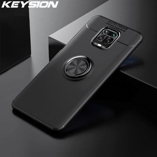 KEYSION Shockproof Case For Xiaomi Mi 10 Mi 9T 9 SE A3 A2 Magnetic Phone Cover for Redmi Note 9s 9 Pro Max K20 7 7a 8 Pro 8T 8a