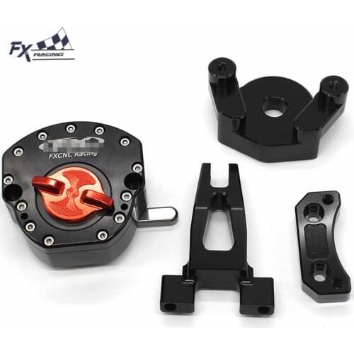 CNC Motorcycle Steering Damper For Yamaha YZF R25 R3 YZF-R25 YZF-R3 2014-2018 Stabilizer Dampers Mount Bracket Support Kit