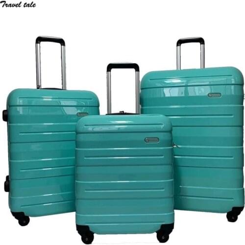 TRAVEL TALE PC 20""24"28" Spinner Rolling Luggage Set Carry On Trolley Suitcase Bag On Wheels