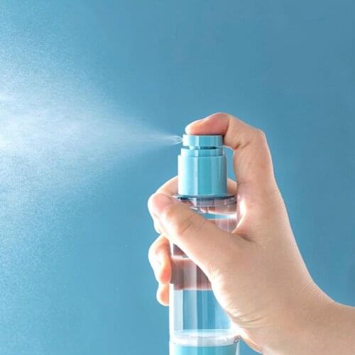 1pcs Spray Bottle Vacuum Travel Bottles With Fine Mist Sprayer Clear Refillable Container For Perfume Cosmetics Lotion