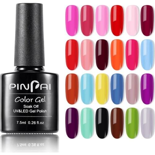 120 Pure Colors Nail Art Paint Gel Polish Manicure Soak Off Permanent UV Gel Lak Hybrid Nails Base Top Coat 7.5ml Vernis Lacquer