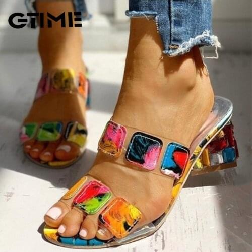 GTIME Women's Wedge Ankle Boots