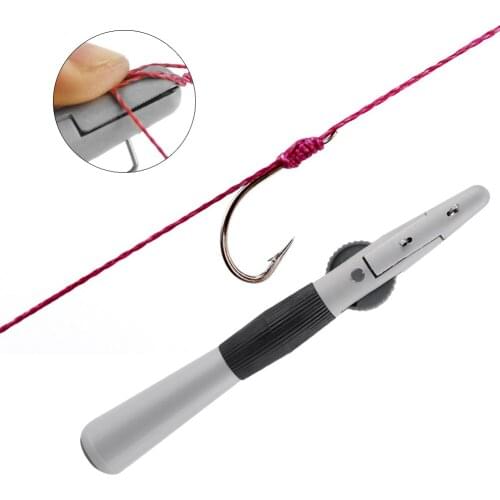 Fishing Quick Knot Tool Durable Nail Knot Fast Tying Tool Fly Fishing Line Hook Tier Fisher Tackle Accessory Fishing Tackle Gear