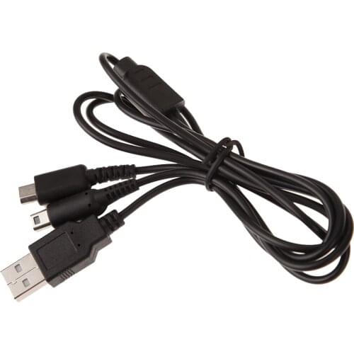 1.2m Charging Cable Charger USB Data Wire Cord line for Nintendo NDSI 3DS NDSL Gaming Kablo Accessories