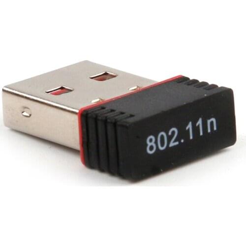 New Hot Sale Mini 802.11n/g/b Wifi Wireless Network Adapter 150Mbps USB Dongle Wireless Network Card Adapter PC For Laptop PC