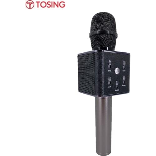 Newly TOSING Q9 Karaoke Microphone with LED Shinning & Magic Voice