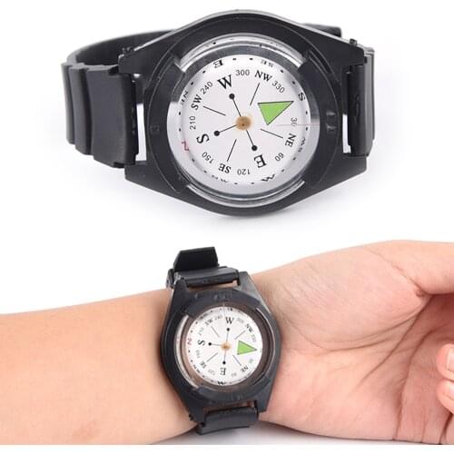 Strap Band Bracelet Newest Tactical Wrist Compasses Military Camping Outdoor Survival Accessories