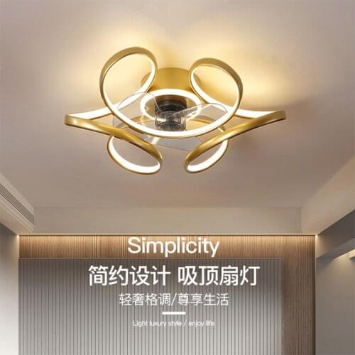 Modern Ceiling Fan with Silent Ceiling Led Light Bedroom Dining Room Living Room study Home Ceiling Fans Ceiling Lights Lighting