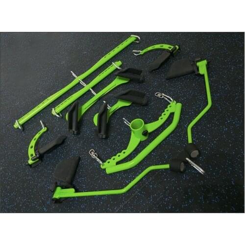 Training back muscles rowing high position pull down low pull handle fitness equipment accessories pull back handle