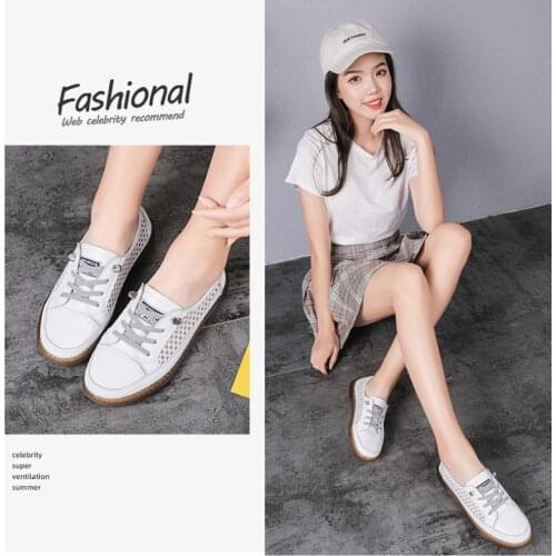 Flat Shoes Womens Single Shoes Women 2021 New Summer Loafers Womens Flat Casual Shoes Korean Casual Womens Shoes