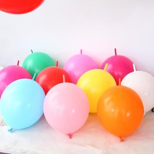 20pcs/lot 10 inch Link balloons Wedding Party Decorations tail ballon Home & Garden /Event & Party Supplies /Marriage room decor