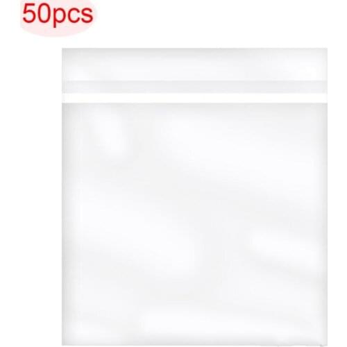 50PCS OPP Gel Record Protective Sleeves Cover Self Adhesive Bag For 10 Inches Turntable Vinyl Records Accessories