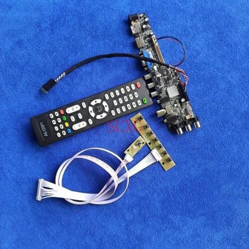 1366*768 Kit LED LCD Signal digital For LTN116AT06/LTN116AT07 VGA USB AV DVB HDMI-compatible Matrix controller board LVDS 40 Pin