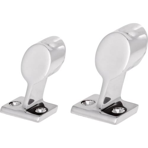 4x Boat Railing Accessories Behind The Strut For 316 "1" Stainless Steel
