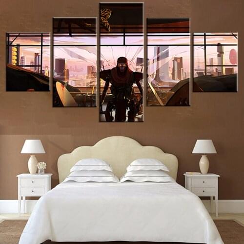 5pcs Revenant Apex Legends Game Poster HD Wall Picture Canvas Paintings Print Wall Art Pictures For Living Room Boy Bedroom Wall