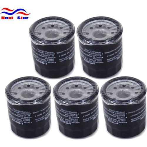 5PCS Engine Oil Filter Cleaner For HONDA VFR700 90-92 CB RVF VF VFR VT XRV 750 CB750 CB750 RVF750 VF750 VFR750 VT750 XRV750