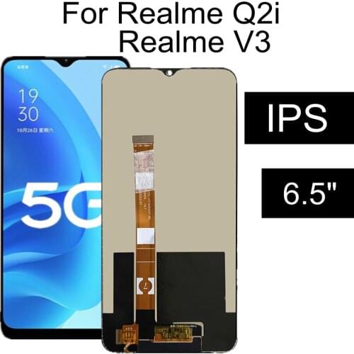 6.50" For Realme V3 /Q2i 5G RMX2200 LCD Display Touch Screen Digitizer Assembly Replacement