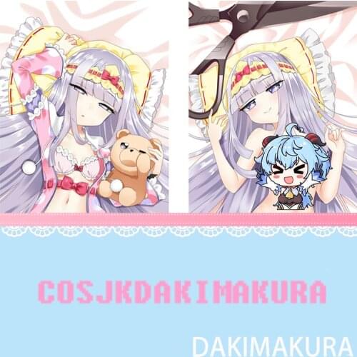 Anime Dakimakura Sleepy Princess In The Demon Castle Syalis Female HD Print Pillowcase Otaku Body Hugging Pillow Case Cover Cute