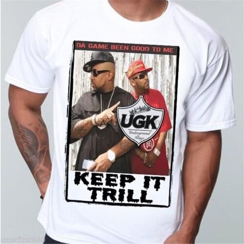 Rap Ugk T Shirt Trap Music G Mane Waka Flocka Houston Hip Hop Cali High Quality Tee Shirt